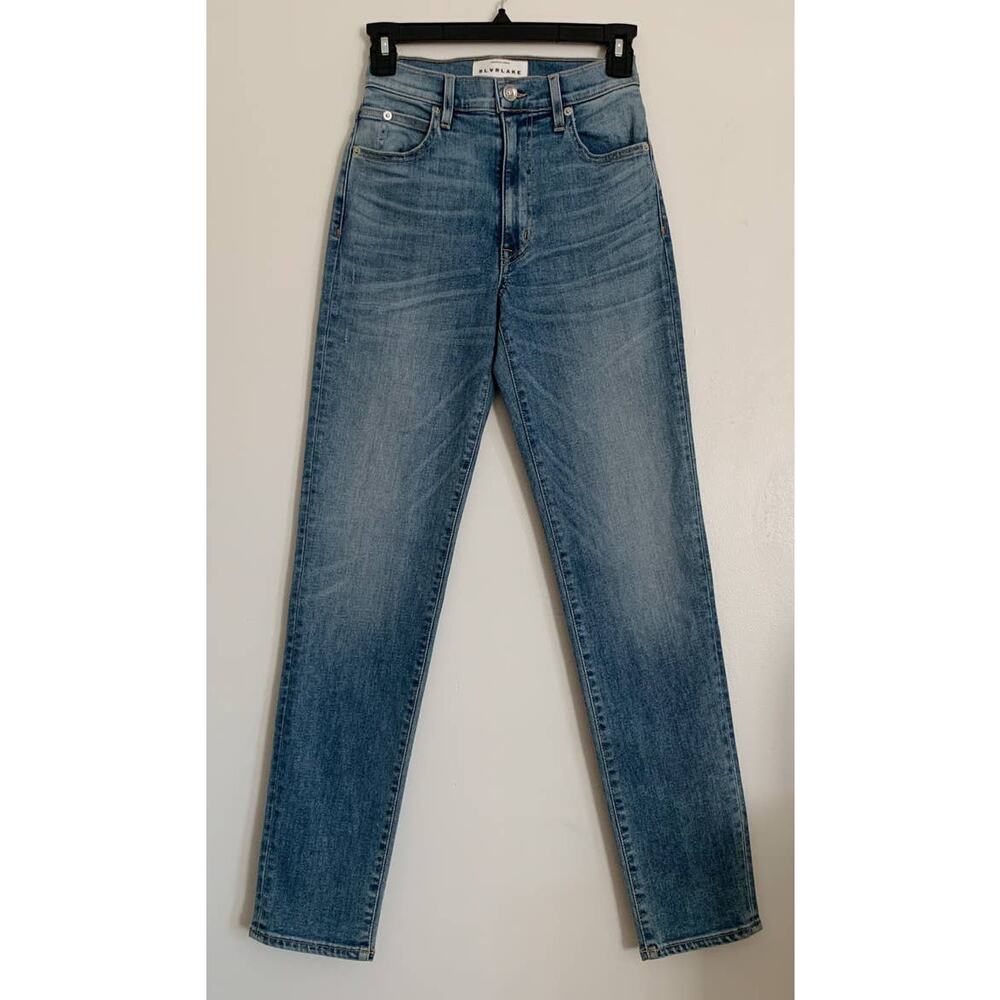 Love to Burn SLVRLAKE Denim Roxy Slim Straight Leg Jeans 24